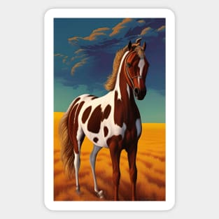 Beautiful Painted Horse Pony Sticker